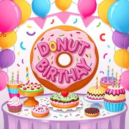 Donut Birthday Party Ideas icon