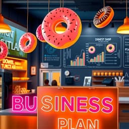 Donut Shop Business Plan icon