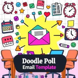 Doodle Poll Email Template icon