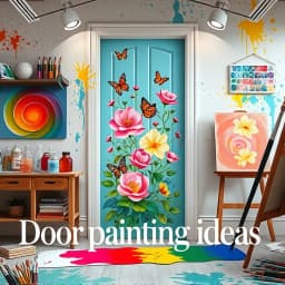 Door Painting Ideas Bedroom icon