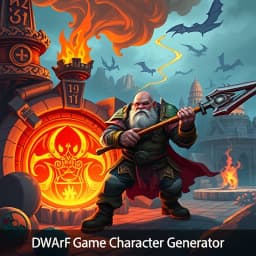 Dwarf Game Character Generator icon