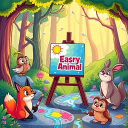 Easy Animal Painting Ideas icon