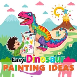 Easy Dinosaur Painting Ideas icon