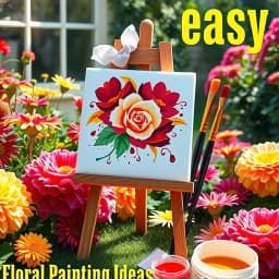 Easy Floral Painting Ideas icon