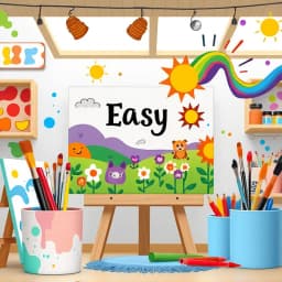 Easy Painting Ideas for Kids icon