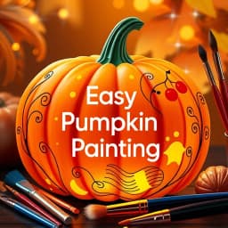 Easy Pumpkin Ideas Painting icon
