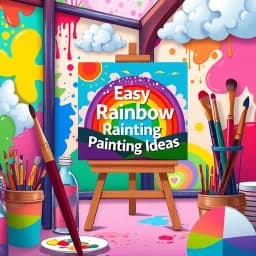 Easy Rainbow Painting Ideas icon