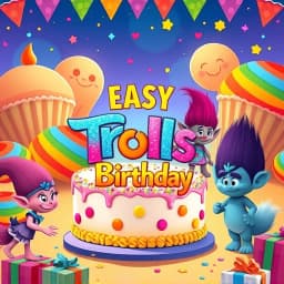 Easy Trolls Birthday Party Ideas icon