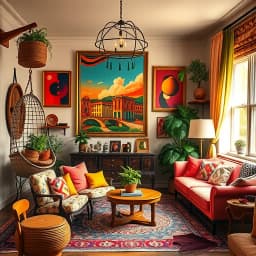 Eclectic Maximalist Interior Design icon