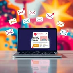 Editable Fake Email Template icon