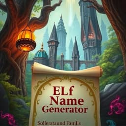 Elf City Name Generator icon
