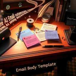 Email Body Template icon