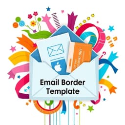 Email Border Template icon