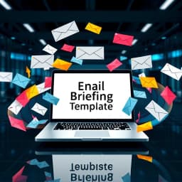 Email Briefing Template icon