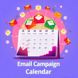 Email Campaign Calendar Template icon