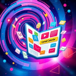 Email Content Calendar Template icon