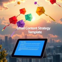 Email Content Strategy Template icon