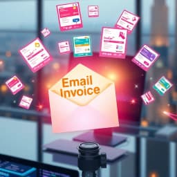 Email Invoice to Client Template icon