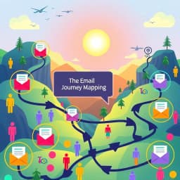 Email Journey Mapping Template icon