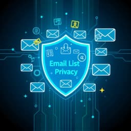 Email List Privacy Policy Template icon