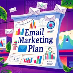 Email Marketing Plan Template icon