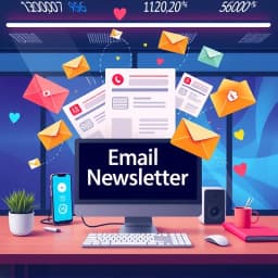 Email Newsletter Webflow Template icon