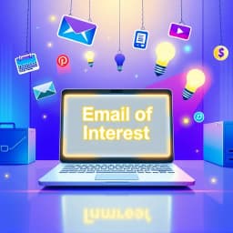 Email of Interest for a Job Template icon