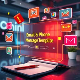 Email Phone Message Template icon