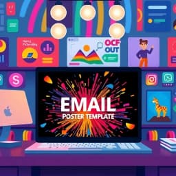 Email Poster Template icon