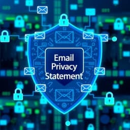 Email Privacy Statement Template icon