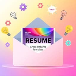 Email Resume Template icon