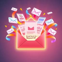 Email Sent on Behalf of Template icon