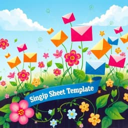 Email Signup Sheet Template icon