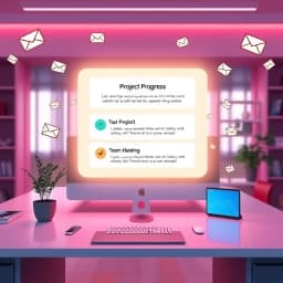 Email Status Update Template icon