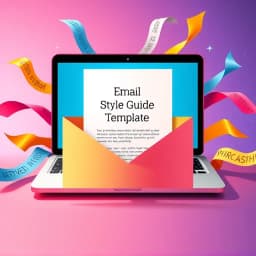 Email Style Guide Template icon