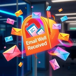 Email Well Received Template icon