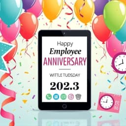 Employee Anniversary Email Template icon