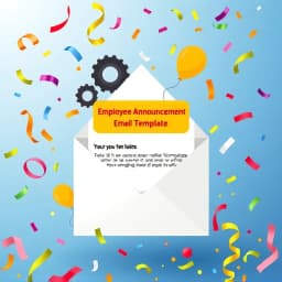 Employee Announcement Email Template icon