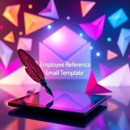 Employee Reference Email Template icon