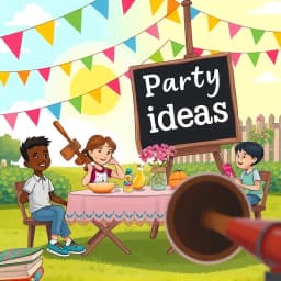End of School Party Ideas icon