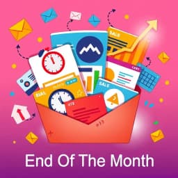 End of the Month Sales Email Template icon