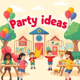 End of the Year Party Ideas for Elementary School icon