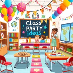 End of Year Class Party Ideas icon