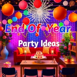 End of Year Party Ideas icon