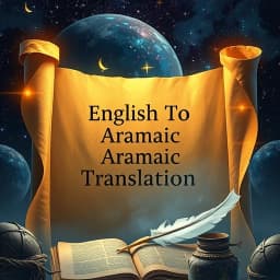 English to Aramaic Translation icon