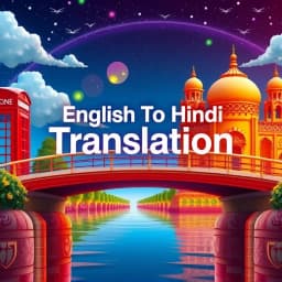 English to Hindi Translation icon