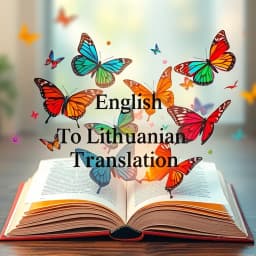 English to Lithuanian Translation icon