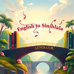 English to Sinhala Generator icon