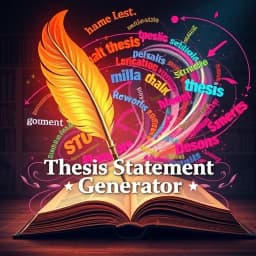 Essay Thesis Statement Generator 15 icon