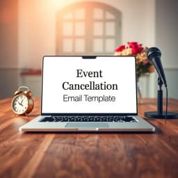Event Cancellation Email Template icon